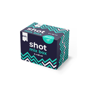  Pre-workout ja energiashotti mix box 60 ml x 6 kpl