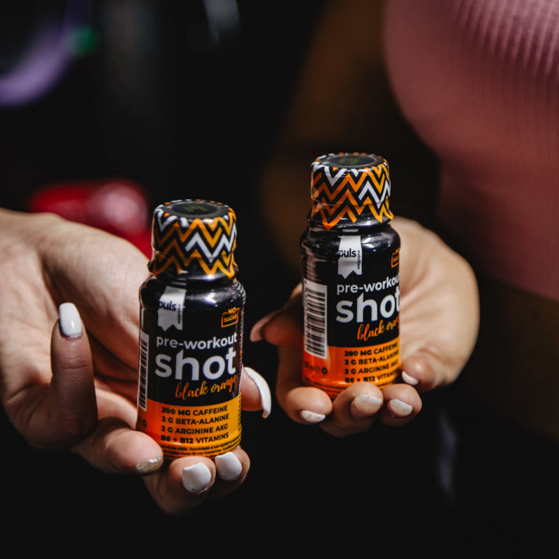 PRE-WORKOUT SHOT Black orange 60 ml