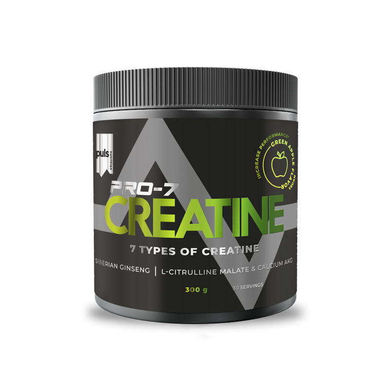 PRO-7 KREATIINI Vihreä omena 300g