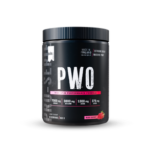 PWO jauhe Ruby berry 450 g