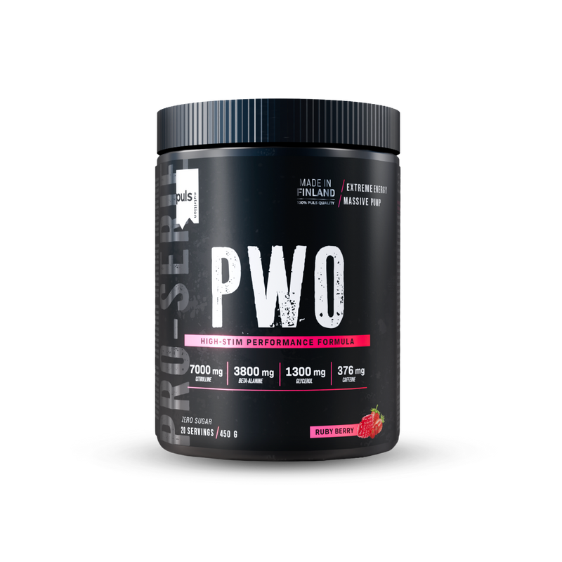PULS-Nutrition-PWO-Ruby-berry-450-g