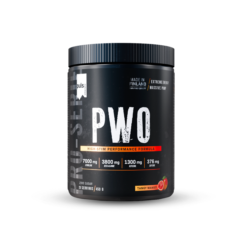 PWO jauhe Tangy mango 450 g