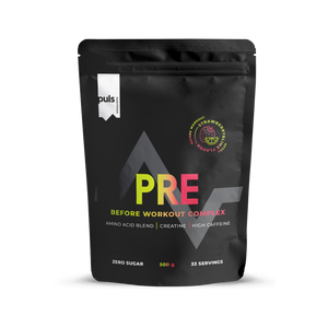PRE-WORKOUT COMPLEX Mansikka-Lime 500g