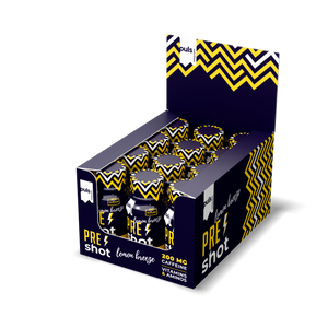 PRE-WORKOUT SHOT Lemon breeze 60 ml 12 kpl