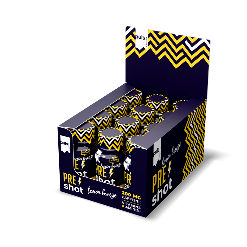PRE-WORKOUT SHOT Lemon breeze 60 ml