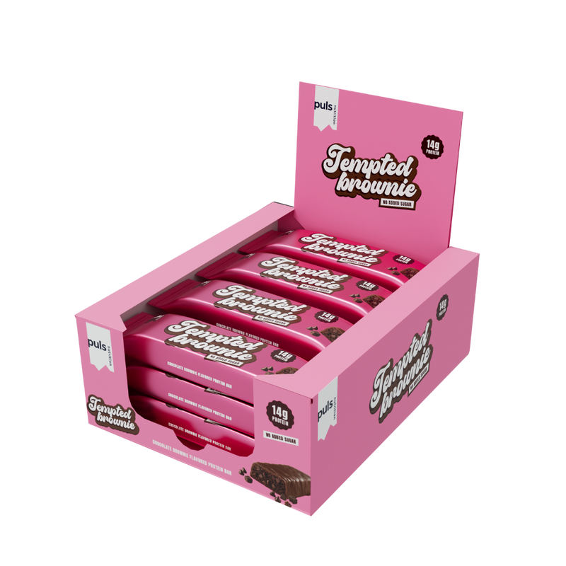 PULS Nutrition Tempted brownie proteiinipatukka 45 g laatikko 12 kpl