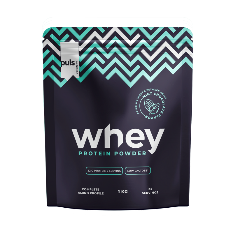 PULS Nutrition WHEY proteiinijauhe minttusuklaa 1 kg
