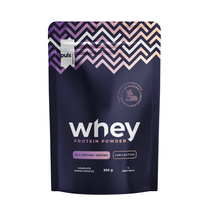 WHEY PROTEIN Blueberry Cheesecake 350g LOW LACTOSE