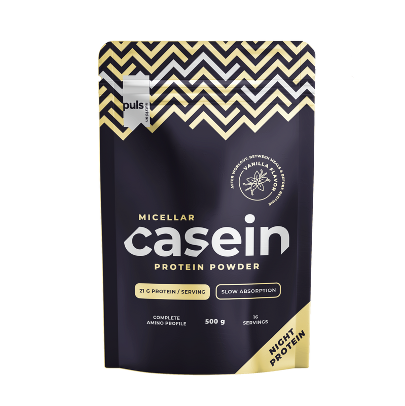 Caseine Powder Casein protein powder Vanilla 500 g x – PULS Nutrition