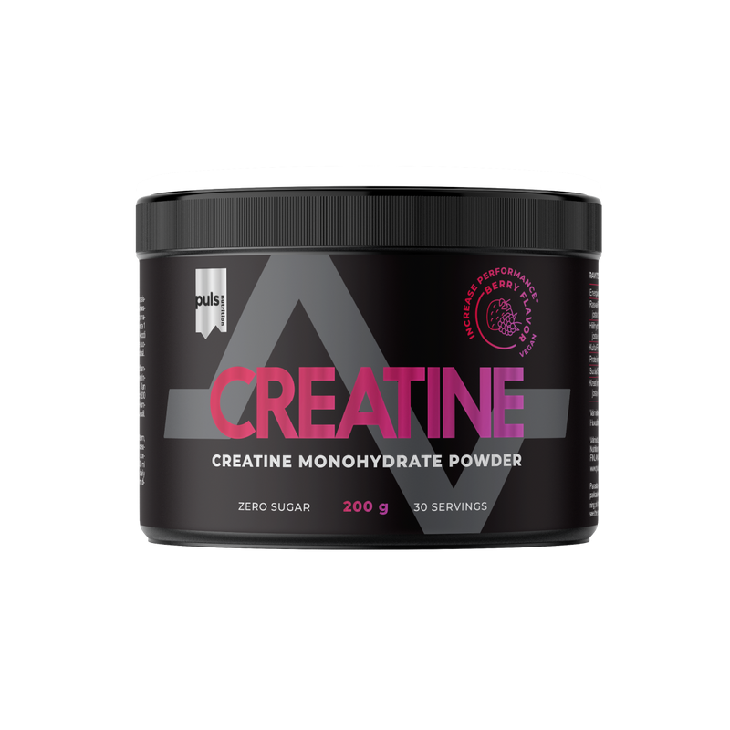 PULS Nutrition kreatiini monohydraatti jauhe marjat 200 g