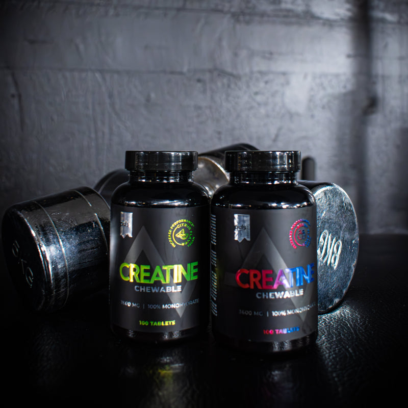 Pureskeltava Kreatiini Marjat 100 tablettia