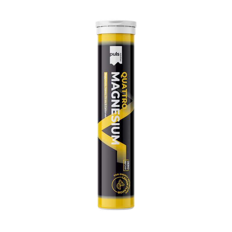 Quattro Magnesium poretabletti Sitruuna 20 tablettia