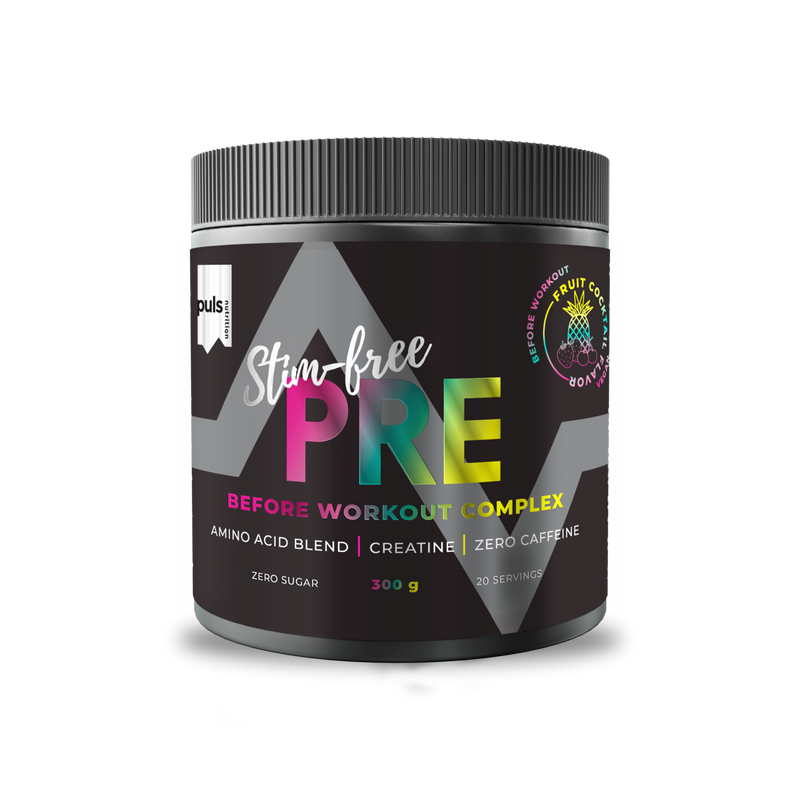 Stim-free PRE workout Fruit Cocktail 300g