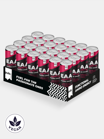 PULS nutrition EAA amino drink raspberry 330ml tray 24pcs