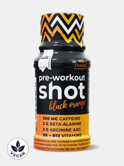 PULS Nutrition pre-workout shotti black orange 60 ml