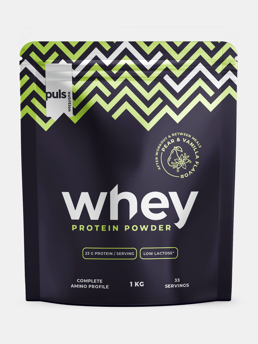 PULS Nutrition WHEY Pear&Vanilla 1kg LOW LACTOSE