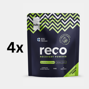 RECO Päärynä&Vanilja 4x1kg LAKTOOSITON