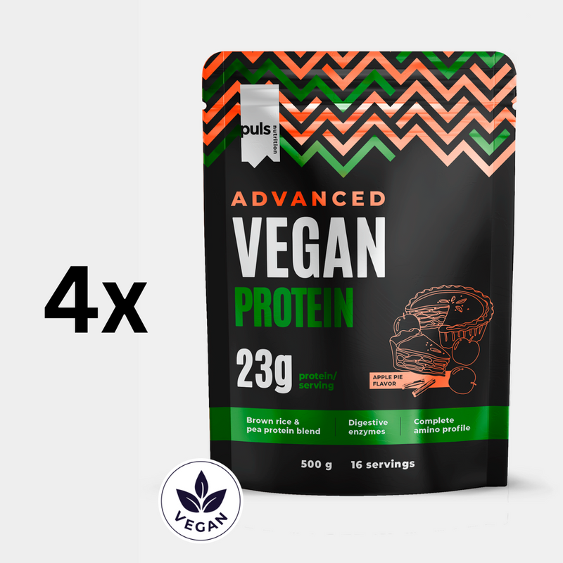ADVANCED VEGAN PROTEIN Apple pie 4x500g