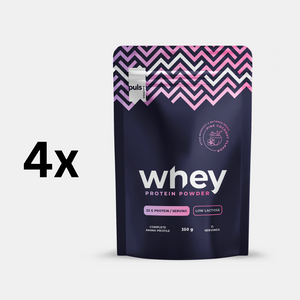 WHEY PROTEIINIJAUHE Pink Coconut 4x350g VÄHÄLAKTOOSINEN