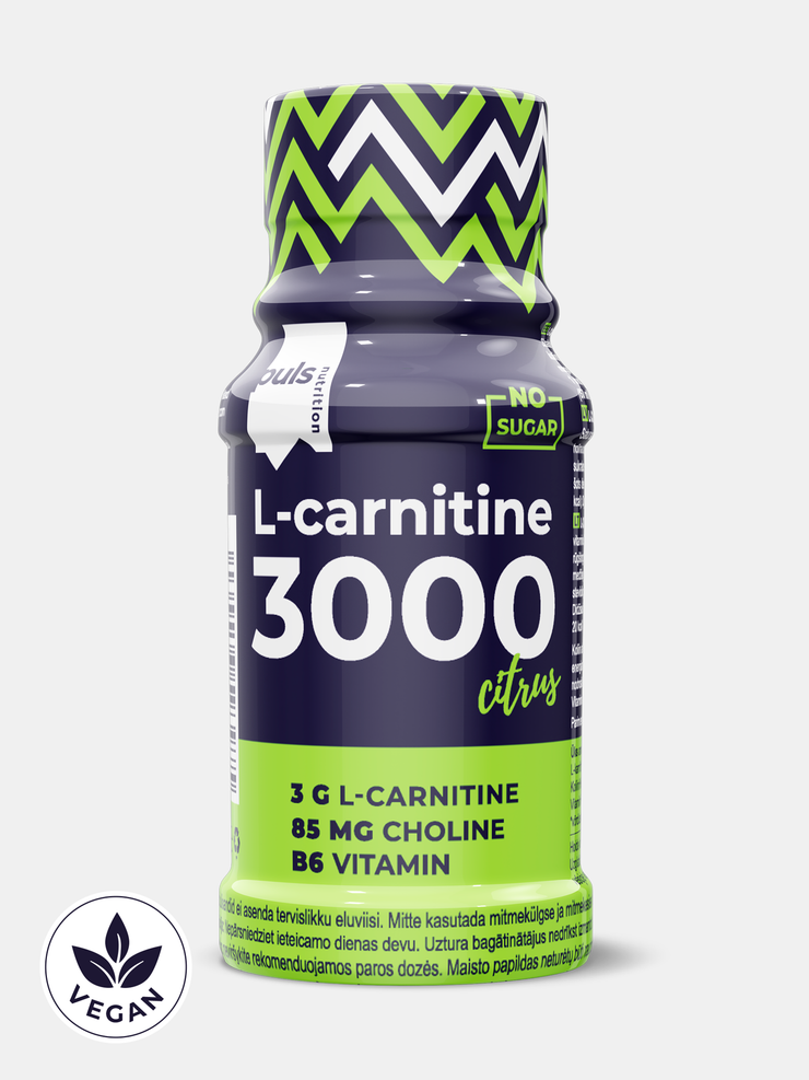 L-karnitiini 3000 Citrus 60 ml